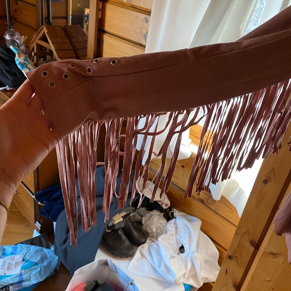 Guess pink suede jacket - Picture 4 of 5